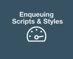 Pagespeed Enqueuing Scripts & Styles